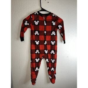 Disney 100 Mickey Mouse ONE PIECE PAJAMAS SIZES 2T #1010